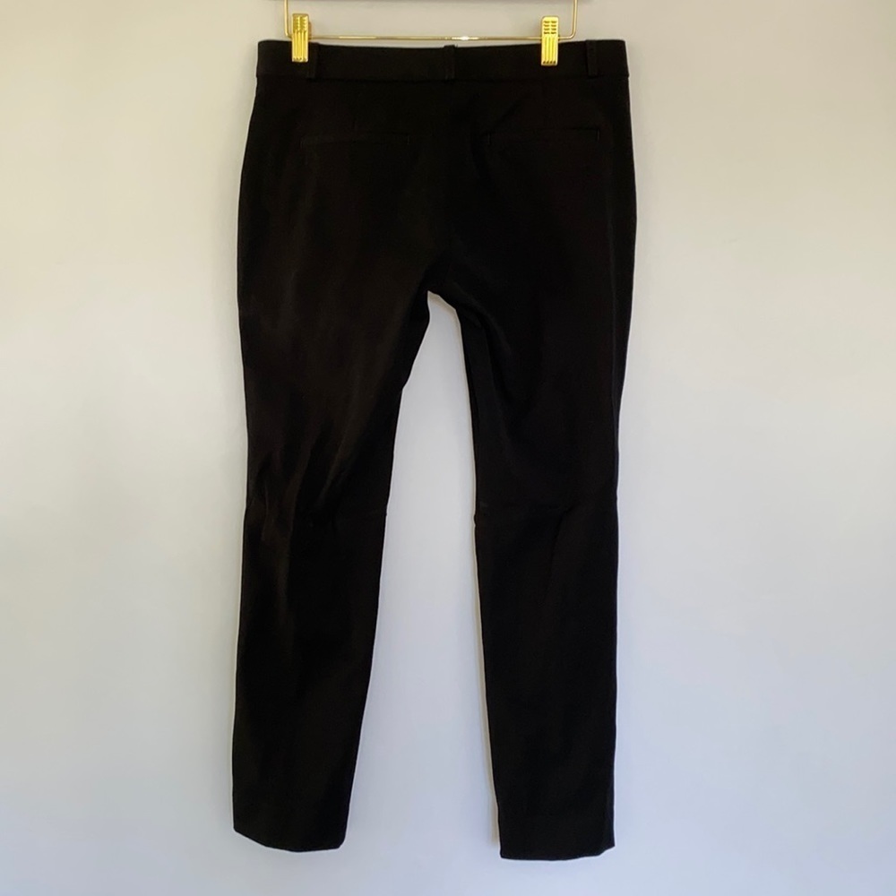 Banana Republic | Black W/ White Stripes Sloan Fit Pants, Size 4 - Picture 2 of 6